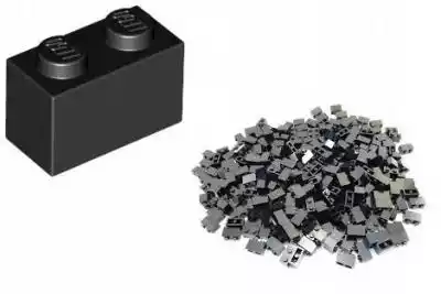 lego klocek 1x2 Czarny x 25 sztuk 3004 Podobne : Minipudełko Klocek Lego 4 (zielone) (40111734) Klo - 3080403