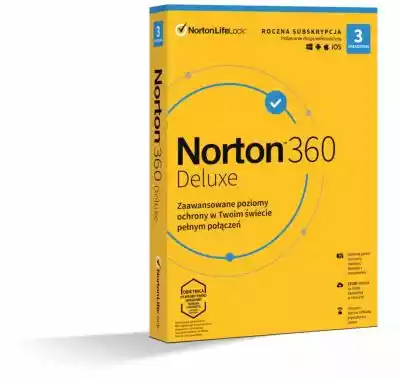 Norton 360 Deluxe 3D/12M Box oprogramowanie komputerowe