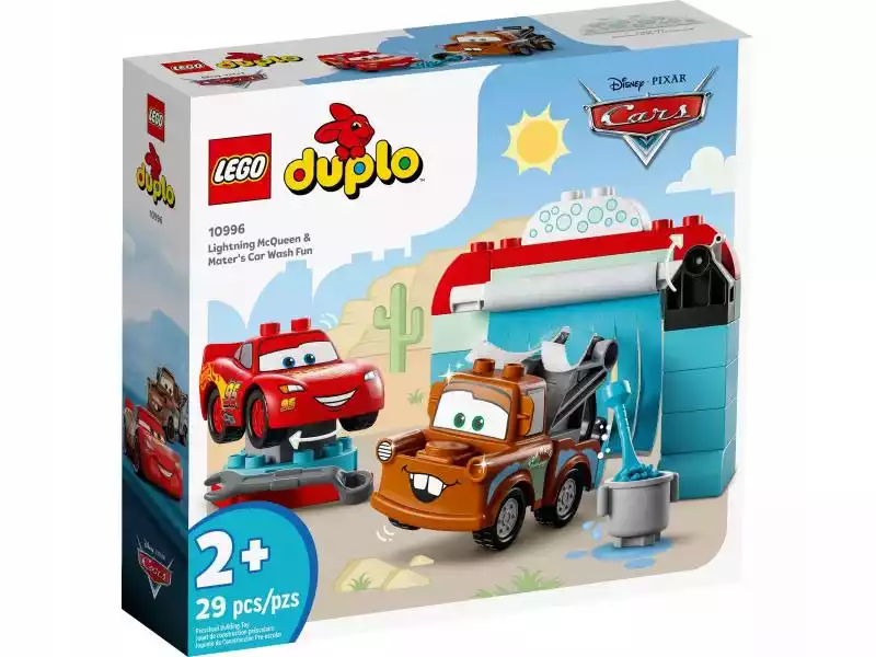 Lego Duplo 10996 Zygzak McQueen i Złomek myjnia  ceny i opinie