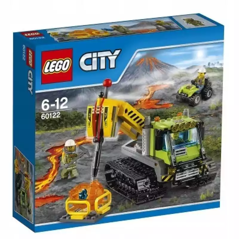 Klocki Lego City Łazik wulkaniczny 60122  ceny i opinie