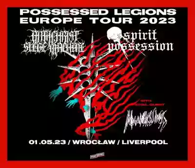 Dwa zespoły ze stajni Profound Lore Records - Spirit Possession oraz Antichrist Siege Machine już niedługo wyruszą na wspólną europejską trasę! “Possessed Legions Europe Tour” zawita również do Polski,  gdzie ten szalony,  black metalowy zestaw wystąpi na przełomie kwietnia i maja w Poznan