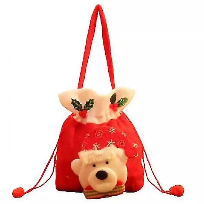Mssugar Dziecięca świąteczna torebka na prezent z cukierkami, świąteczna dekoracja Party Favors rozmiar4 Mssugar ceny i opinie