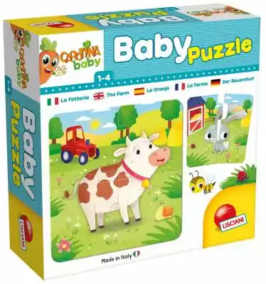 Lisciani Carotina Baby Puzzle farma Podobne : Lisciani Pomadka zmieniająca kolor Barbie - 260968