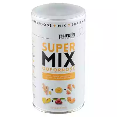        Purella                Mieszanka superfoods odporność suplement diety to idealne połączenie 6 Superfoods specjalnie dobranych przez dietetyka Purella,  aby wzmocnić Twoją odporność,  dzięki zastosowaniu imbiru,  mango i kurkumy czyli składników wspierających układ odpornościowy. Po