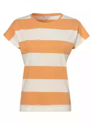Marie Lund - T-shirt damski, pomarańczow marie lund