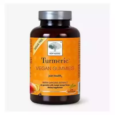 New Nordic US Inc Turmeric Vegan Gummies,  60 Count