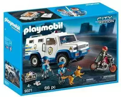 Playmobil 9371 City Action Transporter p Podobne : Playmobil 9360 City Action Pojazd Jednostki Specjalnej - 21300