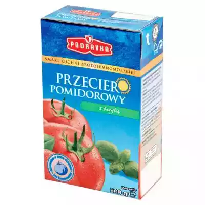 Podravka - Przecier pomidorowy z bazylią Produkty spożywcze, przekąski/Sosy, przeciery/Przecier, pomidory