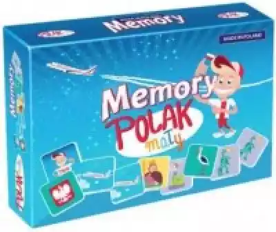 Ulubiona zabawa dzieci,  która ćwiczy pamięć. Memory Polak Mały to karty kojarzące się z Polską. Zawierają symbole,  które dzieci znają i chętnie zapamiętają.