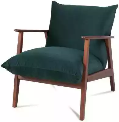 Fotel Kris zielony Podobne : Zielony fotel do salonu welur GUSTAVO - 161014