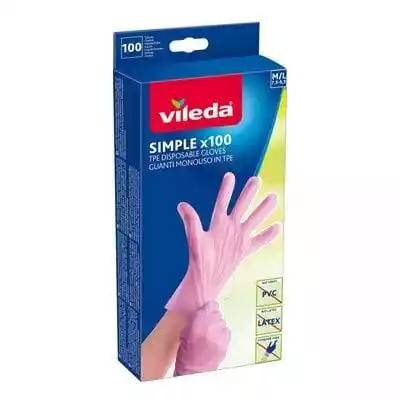 Rękawiczki gumowe VILEDA Simple 170902 ( Podobne : Xceedez Brązujące rękawiczki bez palców Gothic Floral Lace Steampunk Wristband Ring - 2757177