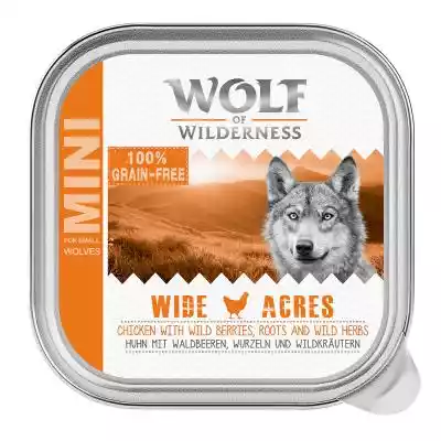 Wolf of Wilderness Adult, tacki 6 x 150  Podobne : Pakiet Wolf of Wilderness „Soft & Strong”, saszetki, 12 x 300 g - Green Fields, kurczak i jagnięcina - 342607