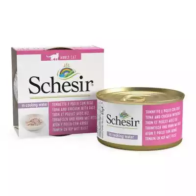 Korzystny pakiet Schesir Natural z ryżem Podobne : Korzystny pakiet Schesir Small, 12 x 50 g - Tuńczyk w galarecie - 340889