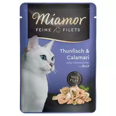 Miamor Feine Filets w saszetkach, 6 x 10 Podobne : Miamor Pastete, 12 x 85 g - Rybny mix - 337020
