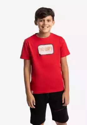 Koszulka chłopięca z geometrycznym nadru DZIECKO > CHŁOPIEC > T-shirty