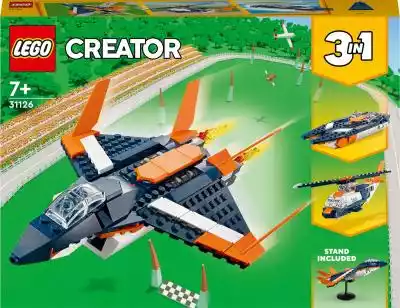 Lego Creator 3w1. 31126 Odrzutowiec nadd Podobne : Klocki Creator 31126 Odrzutowiec naddźwiękowy 3 w - 3025326