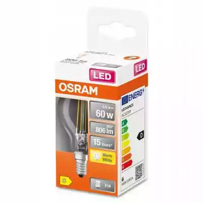 OSRAM - Żarówka LED Star Classic P FIL 6 Artykuły dla domu > Wyposażenie domu > Oświetlenie