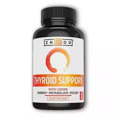 Zhou Nutrition Thyroid Support z jodem,  Podobne : Bio Nutrition Inc Fermented Black Garlic, 60 Veg Caps (opakowanie 1 szt.) - 2793191
