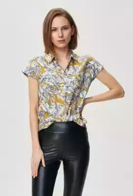 Koszula z krótkimi rękawami Podobne : Wzorzysta koszula damska - 76205