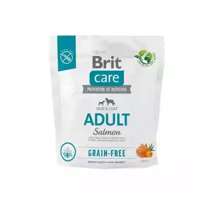 Brit Care Grain-Free Adult Salmon – such Podobne : Brit Care Adult Salmon & Potato - sucha karma dla psa 3kg - 44654