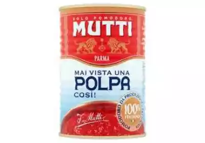 MUTTI PULPA Pomidory drobno krojone bez  Podobne : Mutti - Pomidory drobno krojone bez skórek - pulpa. 100% Italiano - 225230