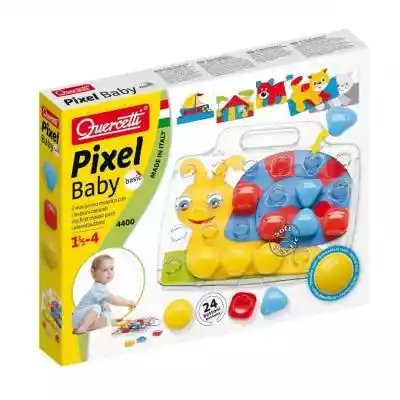 Quercetti Mozaika Pixel Baby Basic 24 el Podobne : Pałeczki z dziczyzny - 150 g - 337001