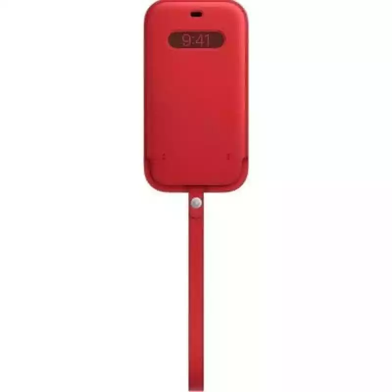 Etui APPLE Leather Case MagSafe do iPhone 12 Pro Max Czerwony  ceny i opinie