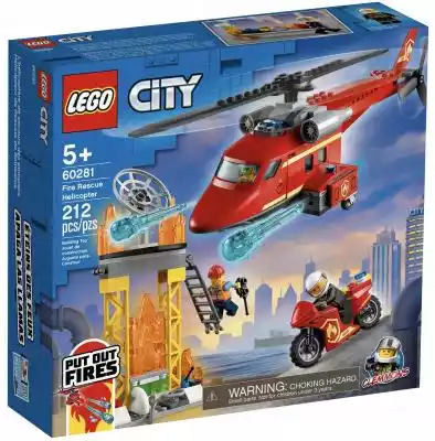 Lego City 60281 Strażacki Helikopter Rat Podobne : Lego 60281 City Helikopter strażacki - 3064630