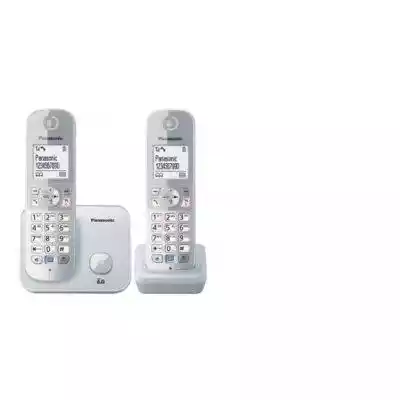 Panasonic Telefon KX-TG6812 Dect/Grey Podobne : Panasonic KX-TGE110 Dect Black - 387609