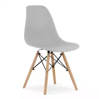 Krzesła skandynawskie szare OSAKA 3313 n Podobne : Skandynawskie krzesło obrotowe szare MOTLO - 165432