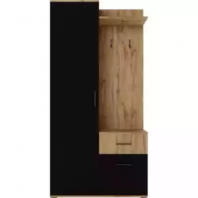 Garderoba Rio wotan/czarny Podobne : Dąb Naturalny Wotan - Lamele Premium 3D - Panele ozdobne ścienne akustyczne pionowe - 22322