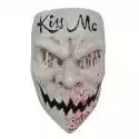 Mssugar The Purge Cosplay Mask Kiss Me Halloween Horror Scary Mask Fancy Dress Prop
