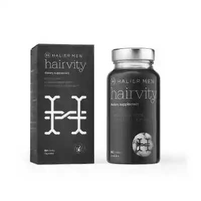 HALIER Suplement na włosy Hairvity dla m HALIER Suplement na włosy Hairvity dla mężczyzn 60 szt.