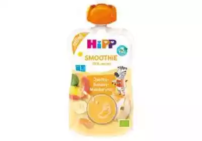 Hipp Bio Od Pokoleń Smoothie Jabłka-Bana Podobne : HiPP BIO Sport Mus owocowy po 1. roku banany-gruszki-pomarańcze-mango z ryżem 120 g - 839568
