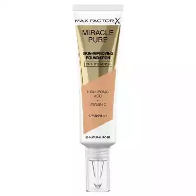 Max Factor Miracle Pure 50 podkład Podobne : Max Factor Miracle Veil Puder Sypki Transpatentny - 2097972