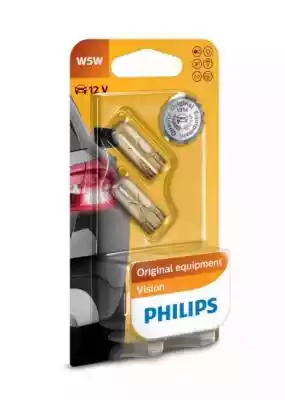 Philips - Żarówki PHILIPS W5W Vision Podobne : Pakiet startowy Philips Hue WACA 3xE27/9W 2000-6500K + urządzenie łączące - 928983