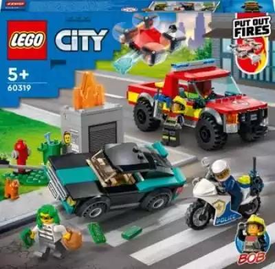Lego City 60319 Dzieci Święta Mikołajki Podobne : Lego 60319 City Akcja strażacka i policyjny pościg - 3055472