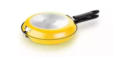 Patelnia Tescoma PRESTO śr. 26 cm, żółta patelnie garnki czajniki