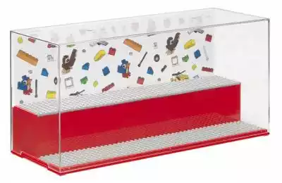 Lego Gablotka Na Minifigurki Czerwona Pojemnik