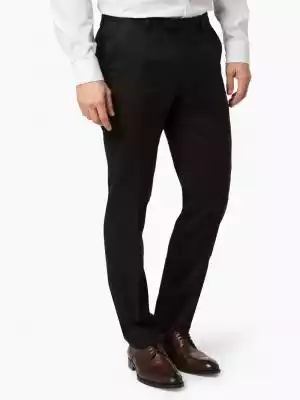 Ponadczasowa elegancja i wysoka jakość wykonania decydują o uroku spodni Lenon1 marki BOSS. Spodnie są częścią garnituru modułowego,  ale można je również nosić oddzielnie.