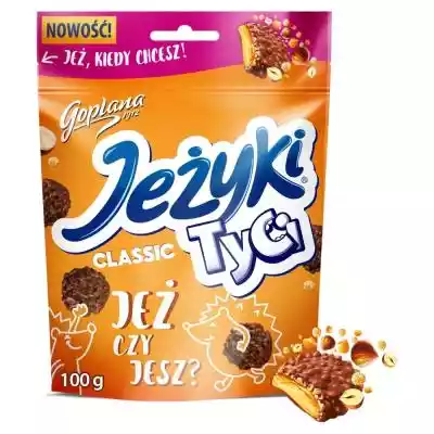 Jeżyki Tyci Classic Herbatniki w czekola Podobne : Jeżyki Tyci Classic Herbatniki w czekoladzie mlecznej 100 g - 841162