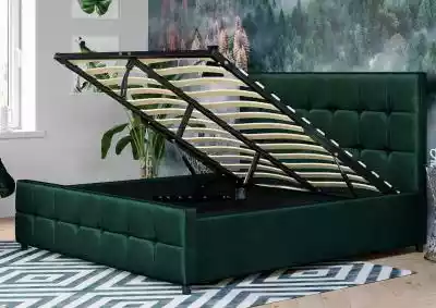   Model SFG015 Kolor Zielony Wymiary Według rysunku poniżej Wymiary pod materac 120x200 Wykonanie - Rama łóżka wykończona jest z wysokiej jakości tkaniny tapicerskiej ( welur )- Łóżko w komplecie z drewnianym stelażem na sprężynach oraz mocnymi listewkami sprężynującymi- Możliwość dopłaty 