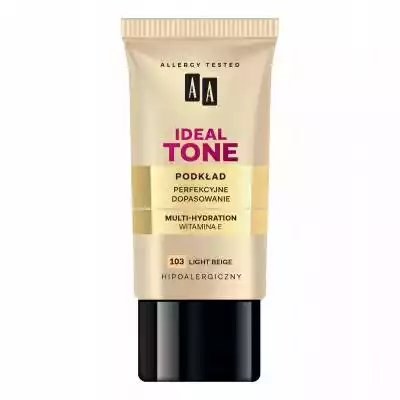 Aa Ideal Tone Foundation 103 light beige Allegro/Uroda/Makijaż/Twarz/Podkłady