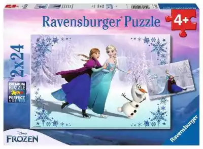 Ravensburger Polska Puzzle 2x24 elementy Podobne : Kraina ślepców - 2647642