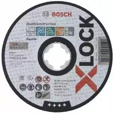 Bosch jedna Tarcza Do Wszystkiego 125/1, 6mm X-lock