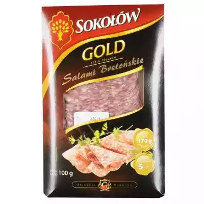 Sokołów - Salami bretońskie Produkty świeże/Wędliny i garmażerka/Szynka, kiełbasa, boczek