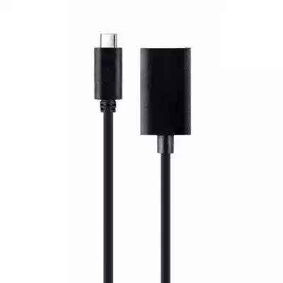 Gembird Adapter USB-C do DisplayPort 4K  Podobne : Adapter DisplayPort M - HDMI AM  SAVIO CL-55 Czarny - 204889
