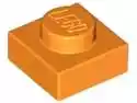 Lego 3024 płytka 1x1 pomarańczowy 10 szt N