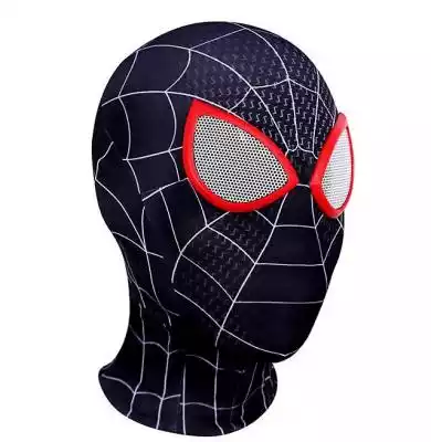 Spiderman Hood Dorosłe dzieci Śmieszna m Podobne : Maska z koronki MK04 (czarny) - 429995