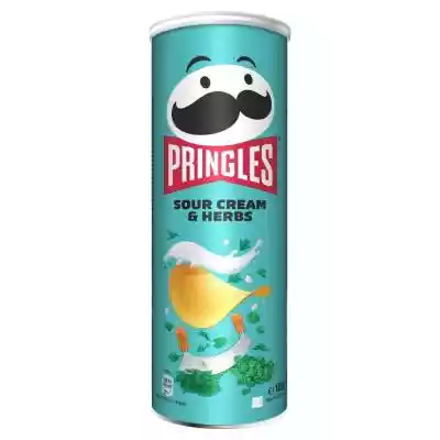 Pringles Sour Cream & Herbs Wytrawna prz Artykuły spożywcze > Przekąski > Chipsy i chrupki
